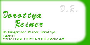 dorottya reiner business card